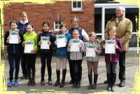 2017 Reitabzeichen 8 und9